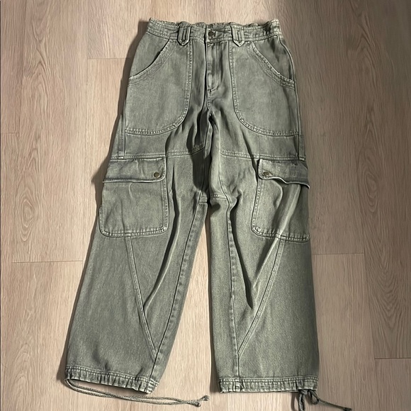 Free People Pants - Free People Come And Get It Utility Pants